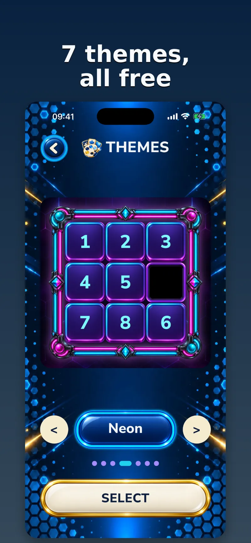 Seven free themes